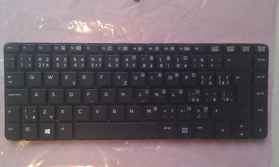 CZ/SK klávesnice HP Pro x2 612 G1