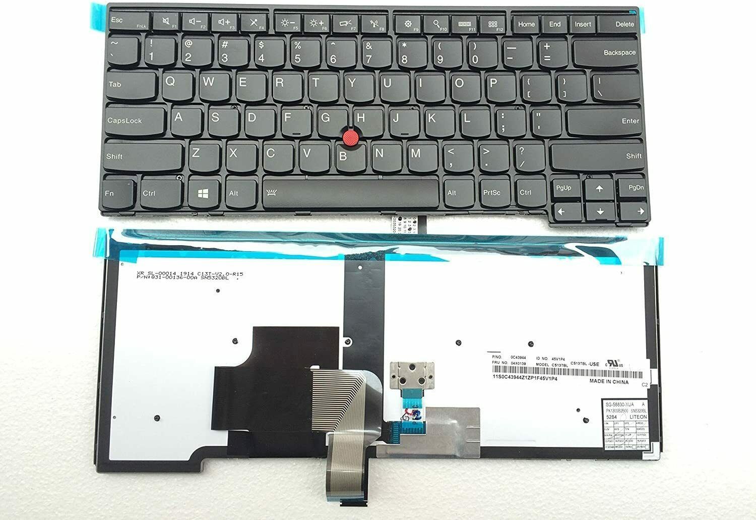 Klávesnice pro IBM Thinkpad Thinkpad T440 T440P T440S, bez podsvícení a trackpointu