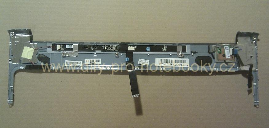 MSI GX660 - horní lišta, včetně ovladací periferie