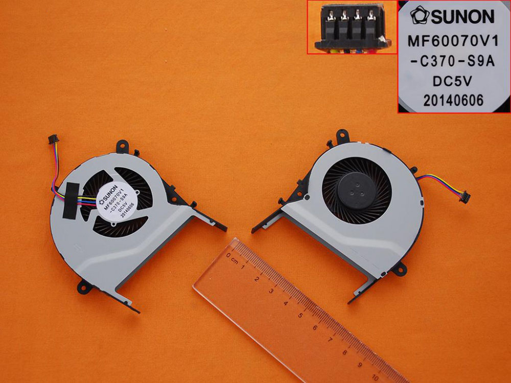 Ventilátor pro Asus X455LD X455CC A455 A455L K455 X555 A555L