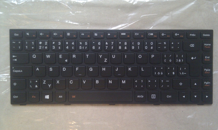 CZ/SK klávesnice pro Lenovo G40-30 G40-45 G40-70 G40-75 G40-80 G4070