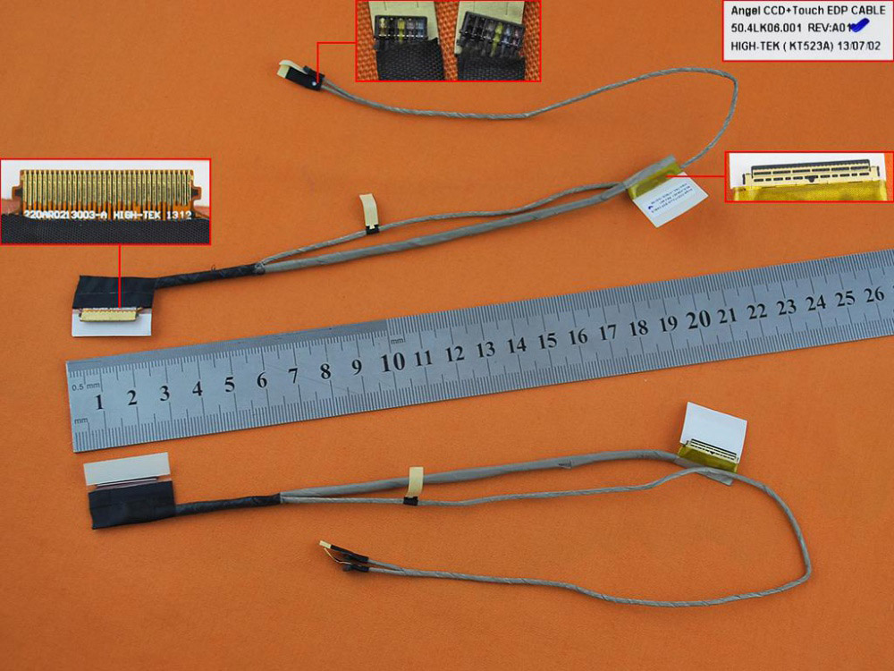 LCD flex kabel pro notebooky Acer Aspire V5-122 V5-122P V5-132 V5-132P
