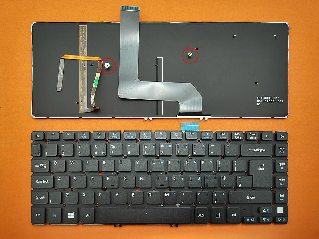 Klávesnice Acer Aspire M5 M5-481T M5-481TG M5-481PT M5-481PTG