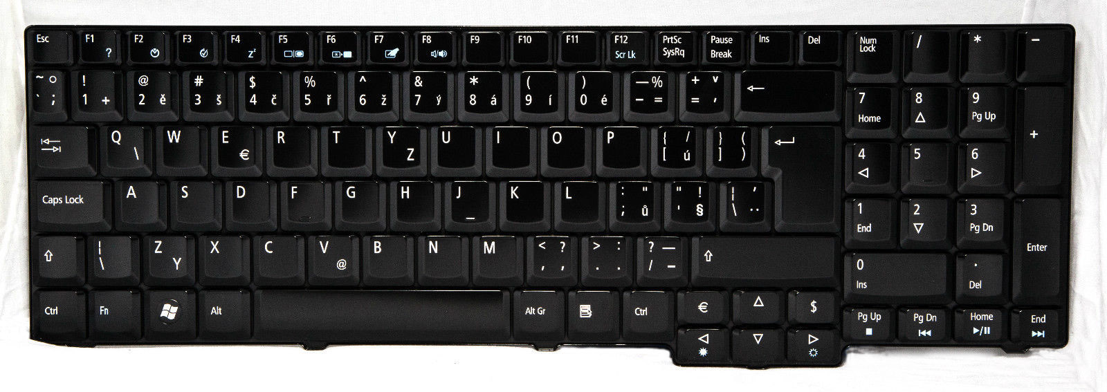 CZ klávesnice Acer Aspire 6530G Extensa 5235