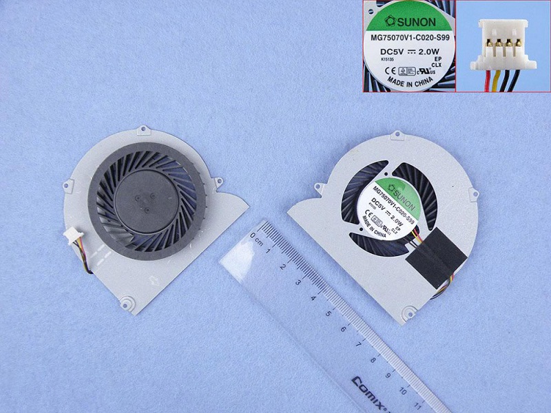 Ventilátor chlazení pro Aspire 5830 5830G 5830T 5830TG