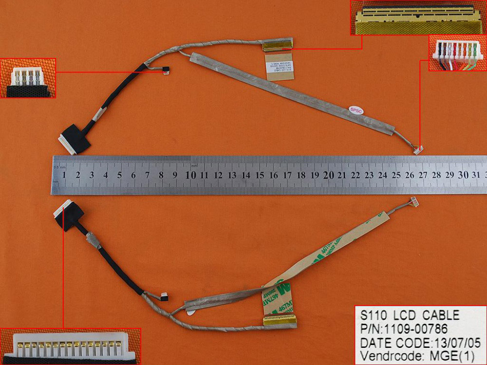 LCD flex kabel pro notebooky Lenovo Ideapad S100 S110