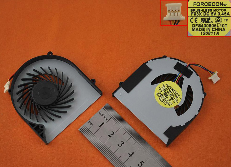 Ventilátor chlazení pro Acer Aspire 1830 1830T 1830Z 1830TZ