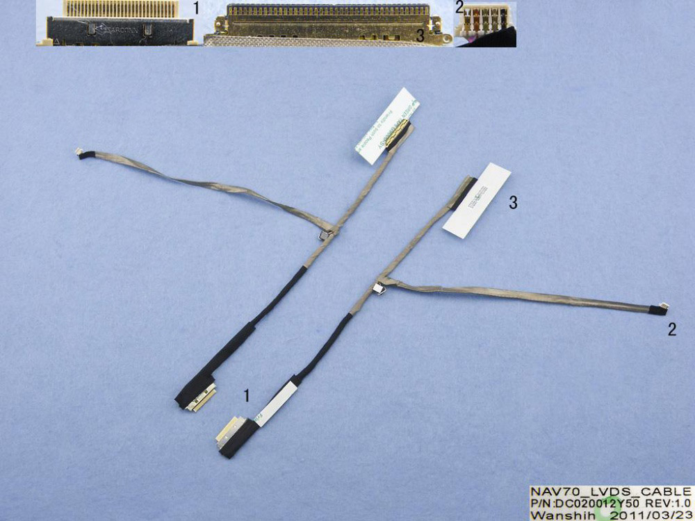 LCD flex kabel pro notebooky Acer Aspire One D260 D255