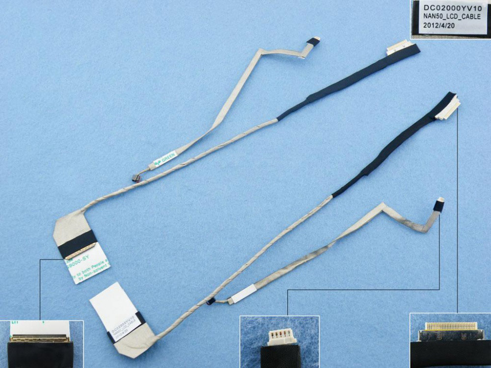 LCD flex kabel pro notebooky Acer Aspire One 532H NAV50 AO532H
