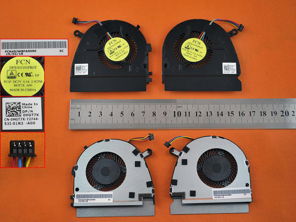 Ventilátor chlazení pro Dell Vostro 5460 V5460 V5470