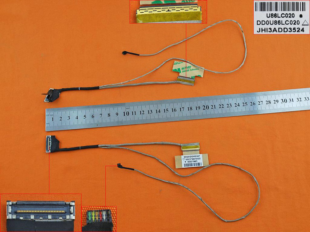LCD flex kabel pro notebooky HP Pavilion 14-N 14-N000 14-N100 14-N200 14Z-N100