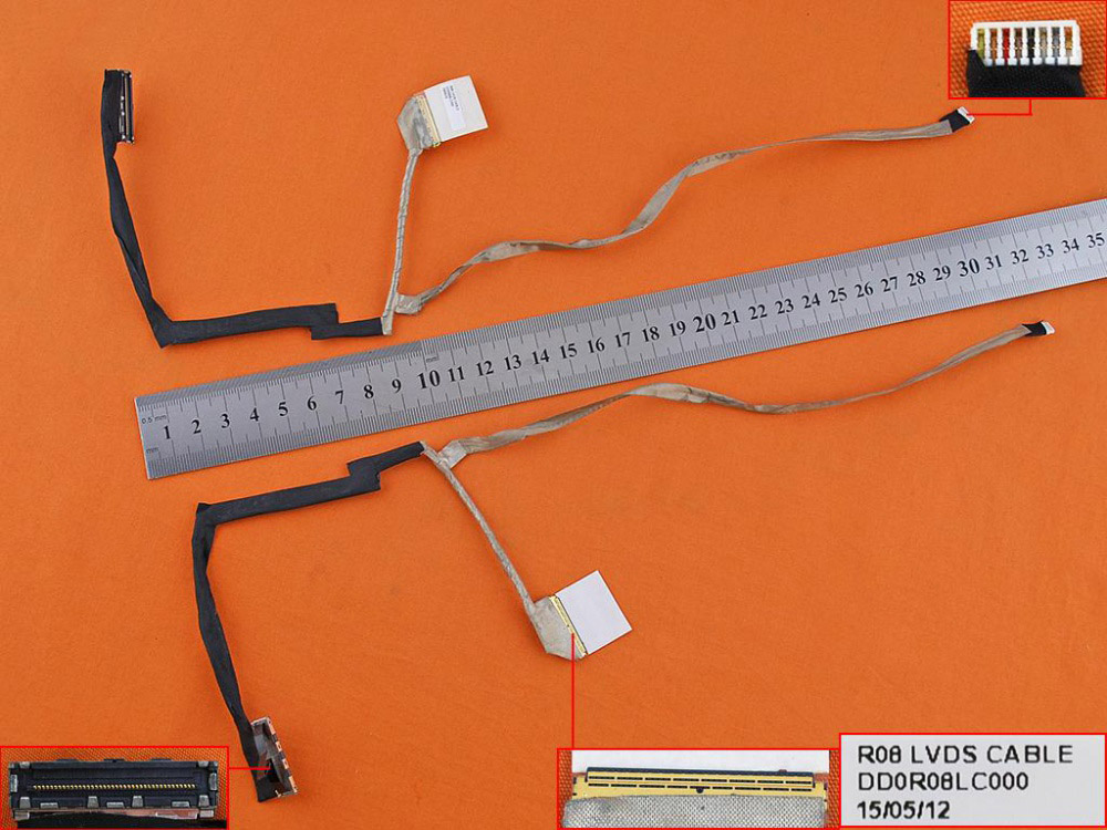 LCD flex kabel pro notebook Dell Inspiron 14R 5420 7420 2518 9518 1528 1628