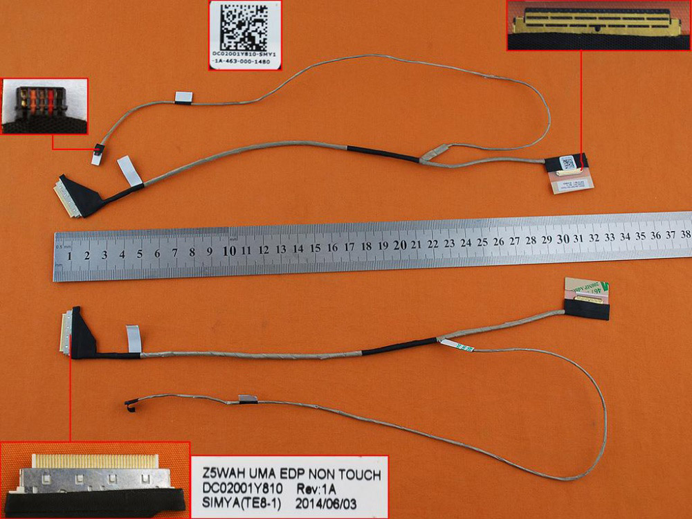LCD flex kabel pro notebooky Acer Aspire E5-571 E5-531 E5-511 E5-551 E5-521