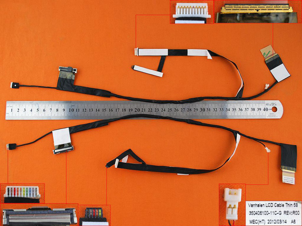 LCD flex kabel pro notebooky HP EliteBook 8560W , verze 2
