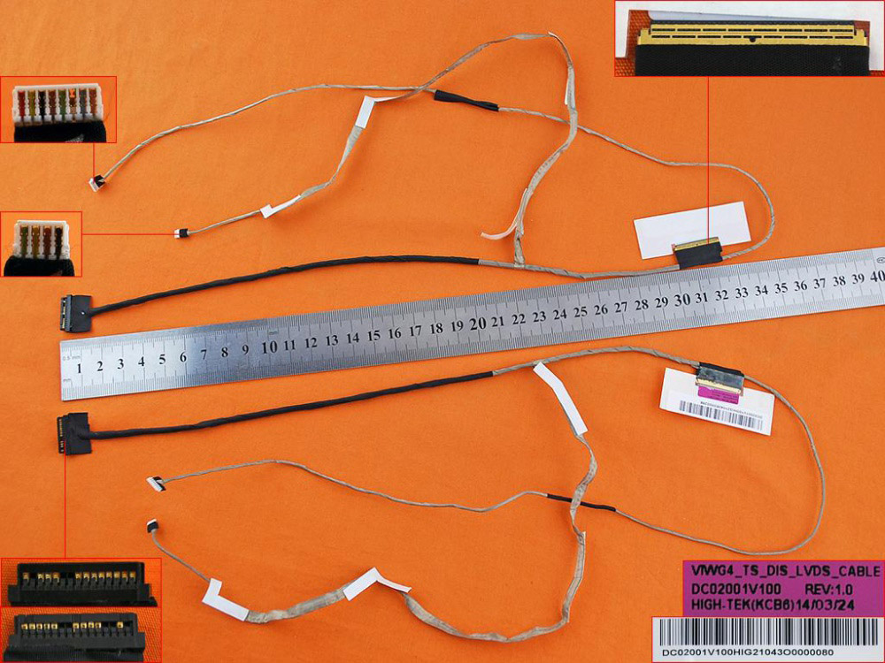LCD flex kabel pro notebooky Lenovo IdeaPad G500 G505 G510 G500s G505s