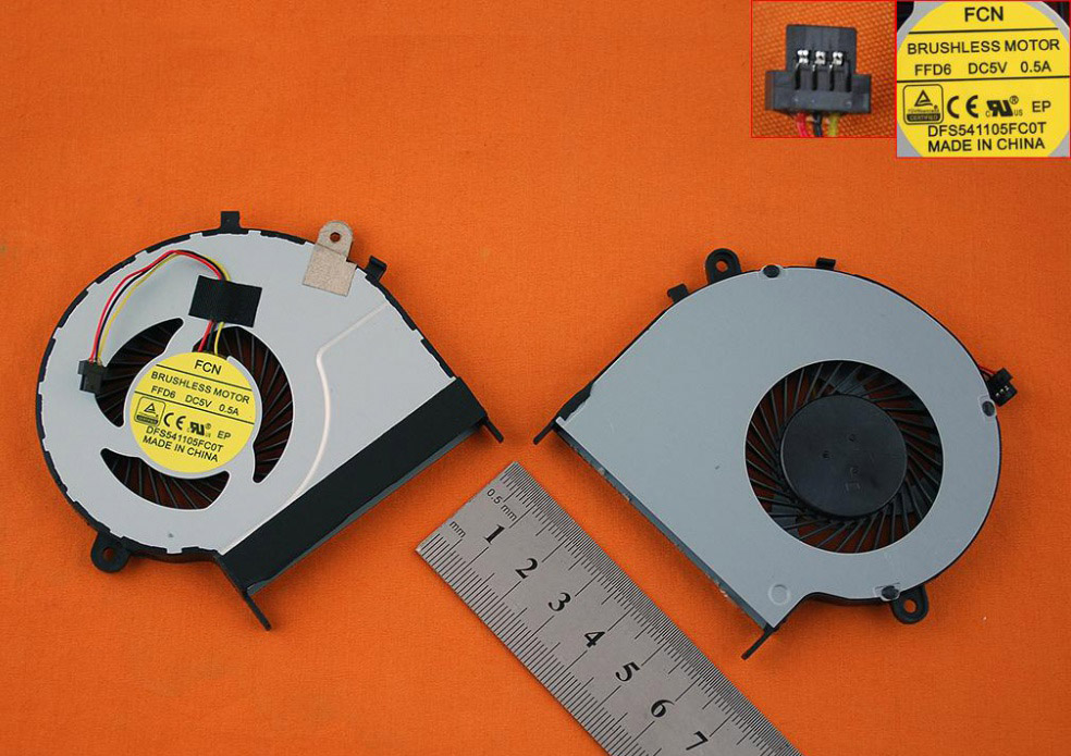 Ventilátor chlazení pro Toshiba Satellite L50-B L55-B