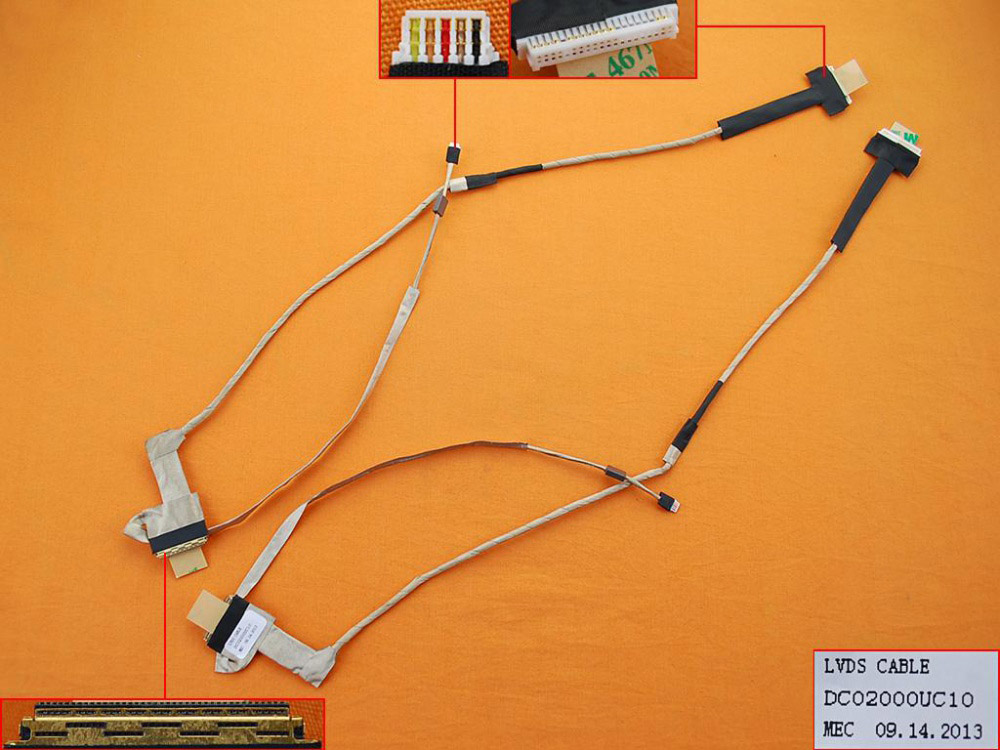 LCD flex kabel pro notebooky Toshiba Satellite L500 L500D, verze 1