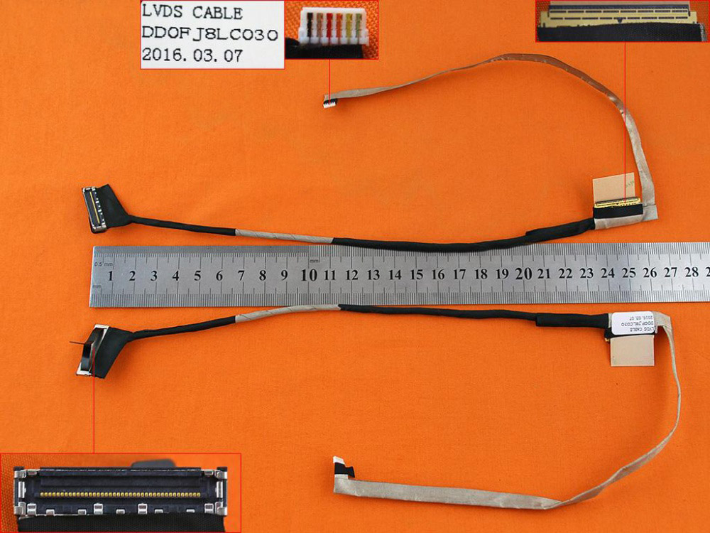 LCD flex kabel pro notebook Fujitsu Siemens AH522 AH532 LH522 LH532, verze 2