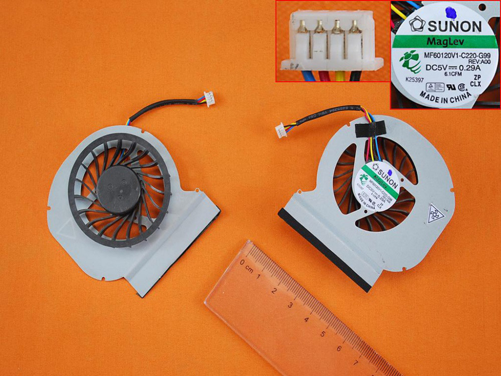 Ventilátor chlazení pro Dell Latitude E6420 , verze 1