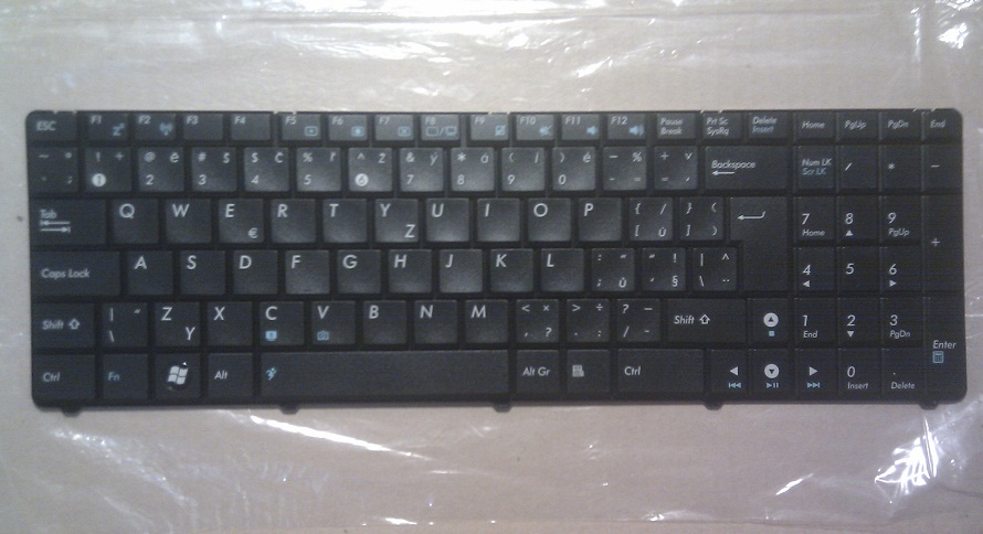 Klávesnice CZ Asus N53 N61V K53 N60 N61J U50V U50 UL50 G60