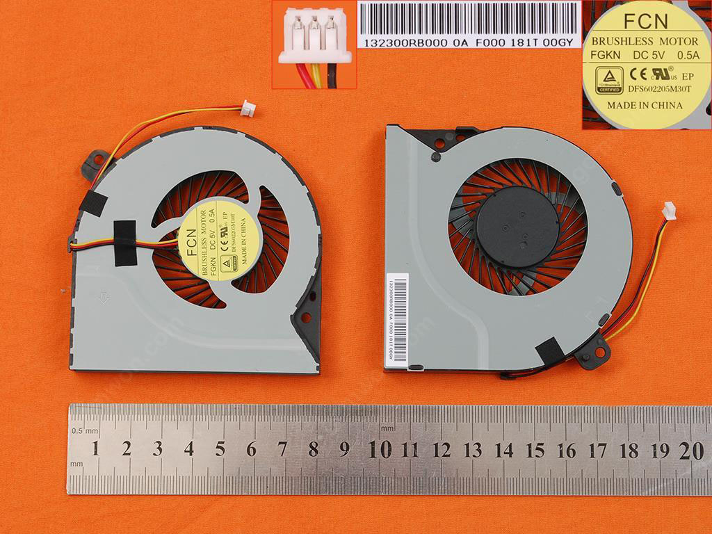 Ventilátor pro Asus K550 X750DP K550D K550DP