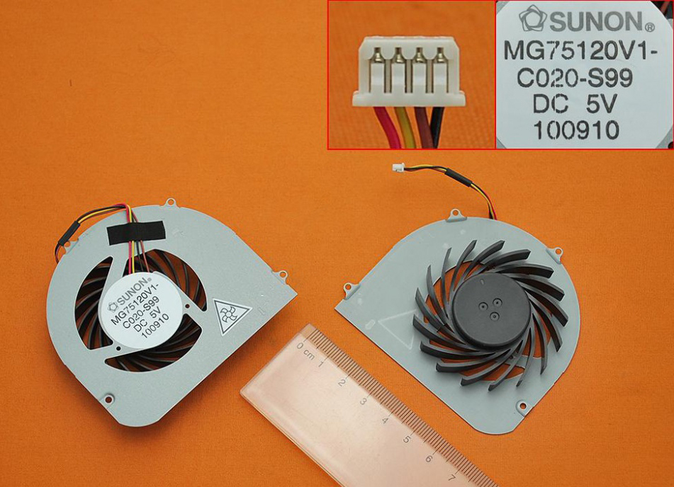 Ventilátor chlazení pro Acer Iconia 6120 6487 6673 6886