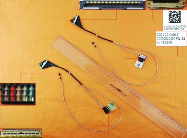LCD flex kabel pro notebooky Acer Aspire V3-472G E5-471G V3-472 E5-421G