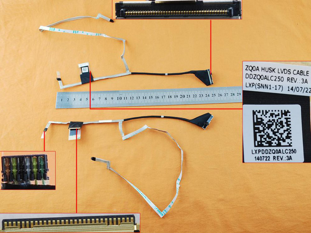 LCD flex kabel pro notebooky Acer Aspire V3-472P E5-471P E5-411P E5-421P