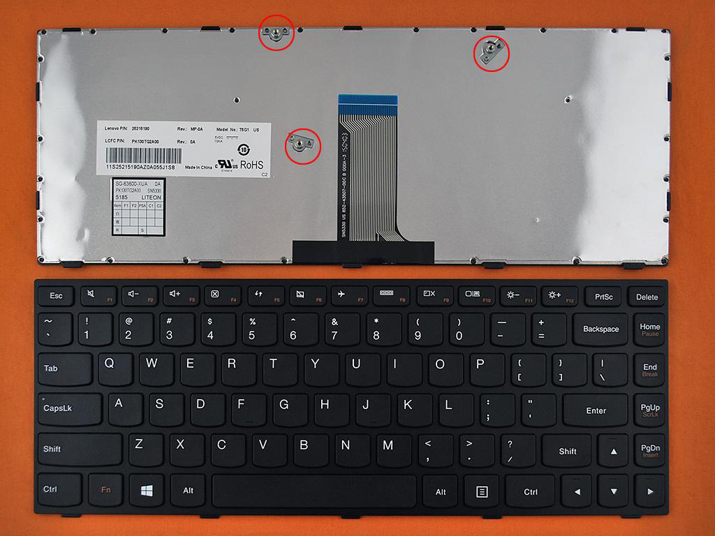 Klávesnice pro Lenovo G40-30 G40-45 G40-70 G40-75 G40-80 G4070