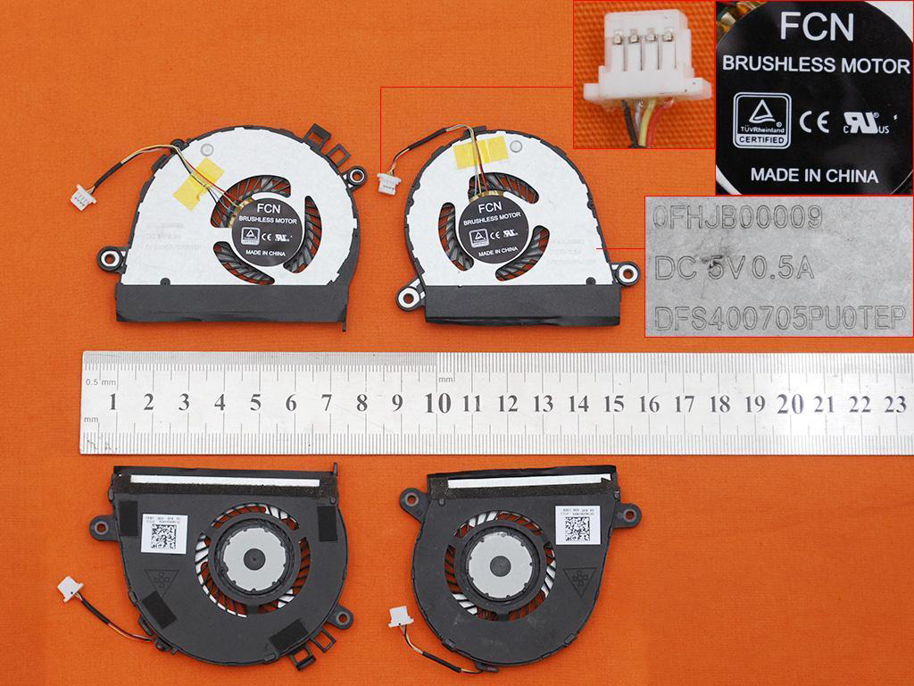 Ventilátory chlazení Lenovo Yoga 710-15 Yoga 710-14
