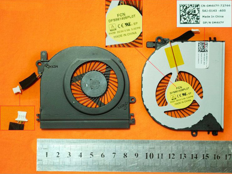 Ventilátor chlazení pro Dell Vostro 5459