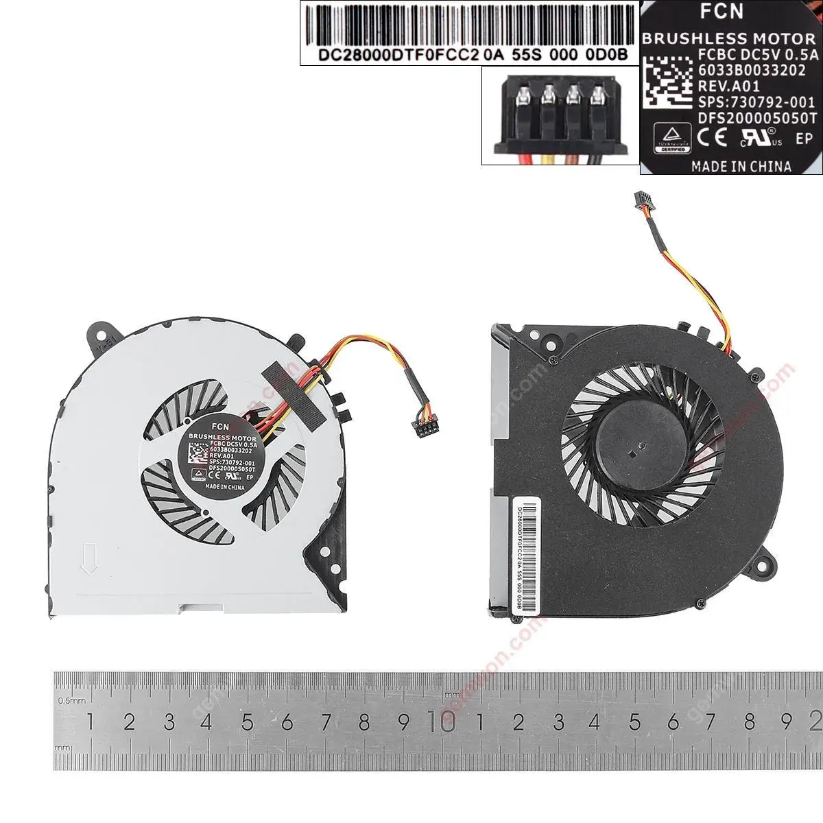 Ventilátor chlazení Lenovo IdeaPad Y700 Y700-15ISK Y700-15ACZ