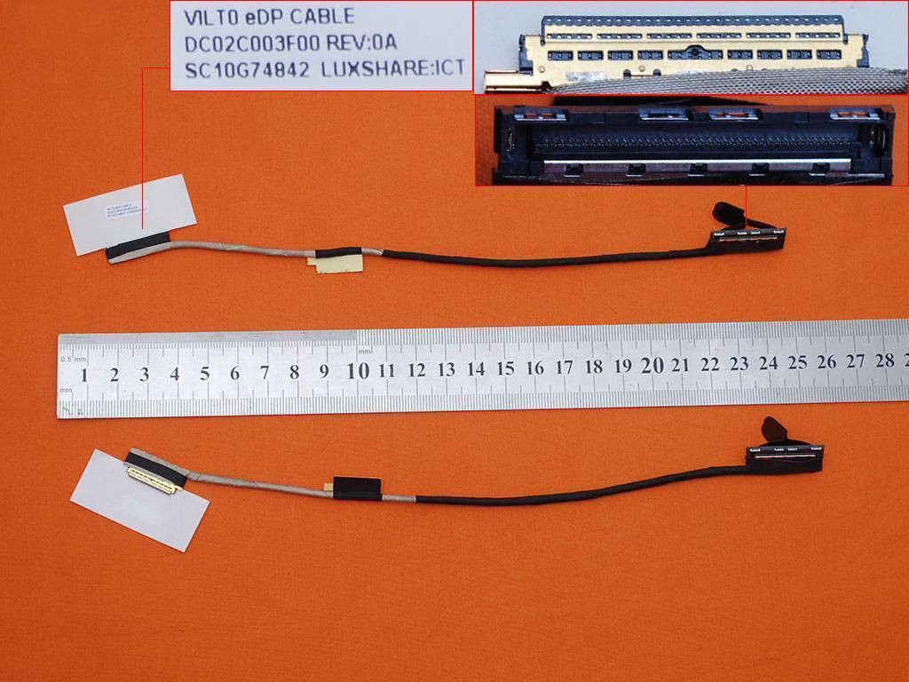 LCD flex kabel pro notebooky Lenovo Thinkpad T440s T450s, verze 1