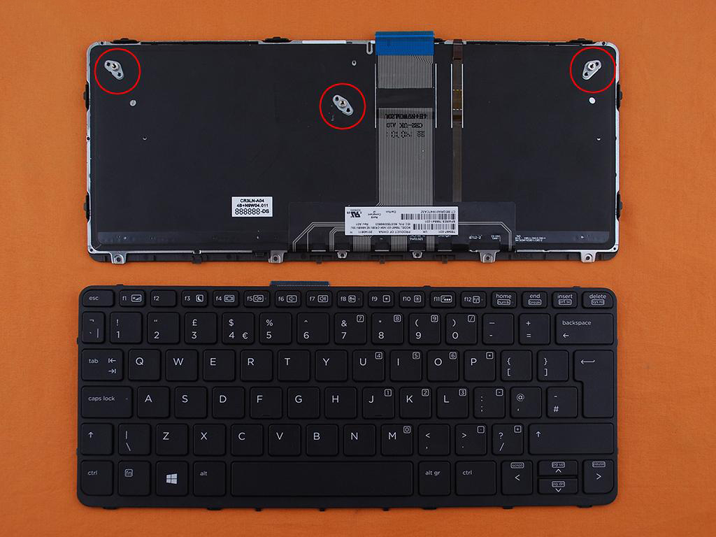 Klávesnice pro notebook HP Pro x2 612 G1