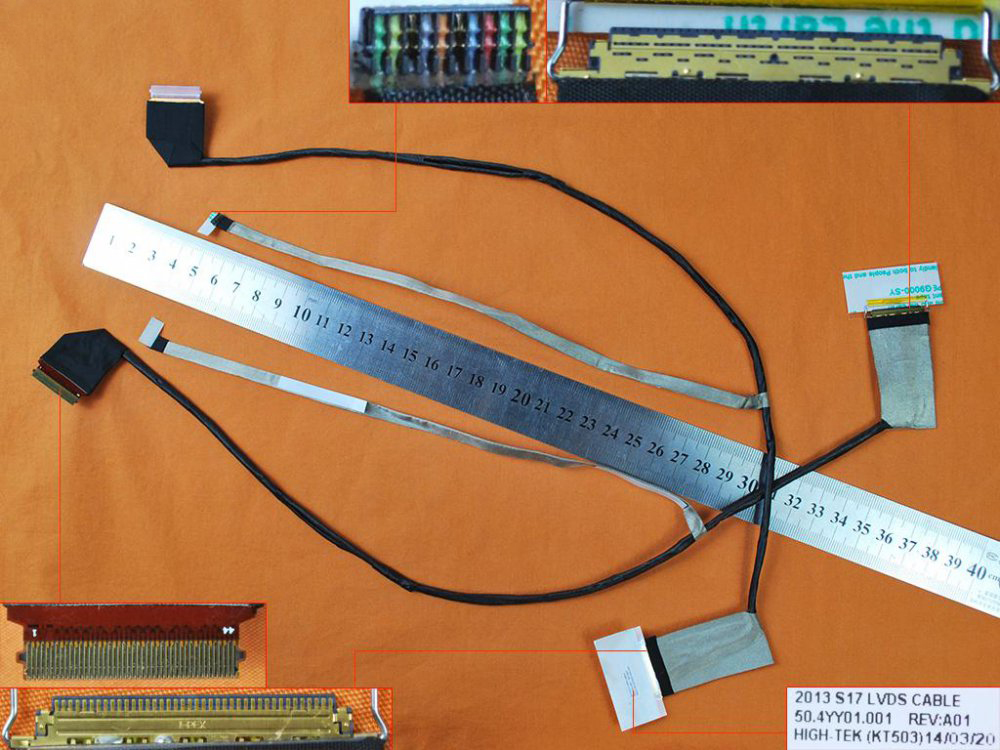 LCD flex kabel pro notebooky HP ProBook 470 G1 470 G0 S17
