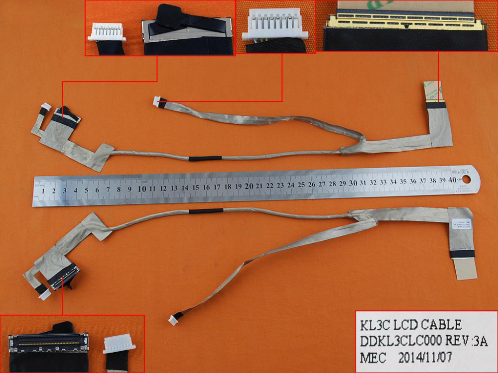 LCD flex kabel pro notebooky Lenovo IdeaPad Y560 Y560A Y560P, verze 1