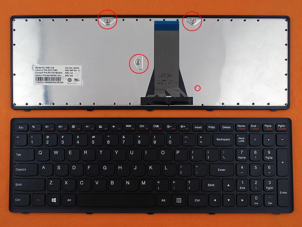 Klávesnice pro Lenovo IdeaPad G500s G505s S500 S510 S510P Z510