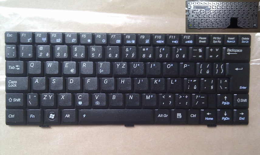 Klávesnice CZ Asus EeePC EPC 904 904HA 904HD 905 S101 1002HA