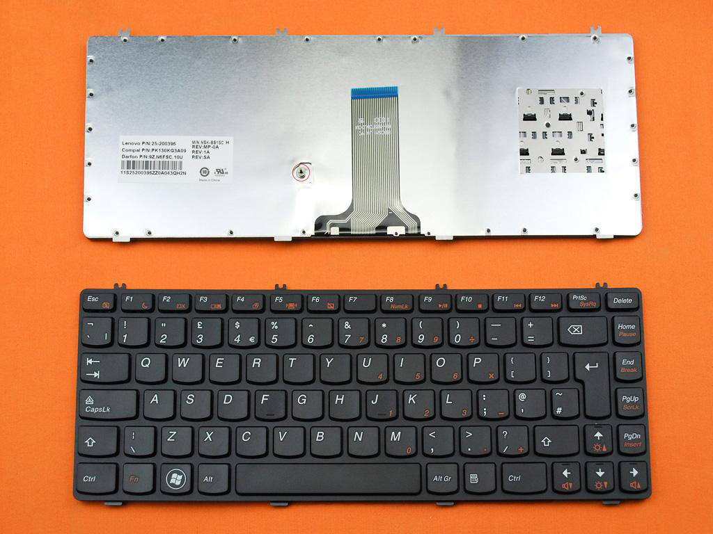 Klávesnice pro Lenovo IdeaPad Y470 Y470P Y470N Y471 Y471A 