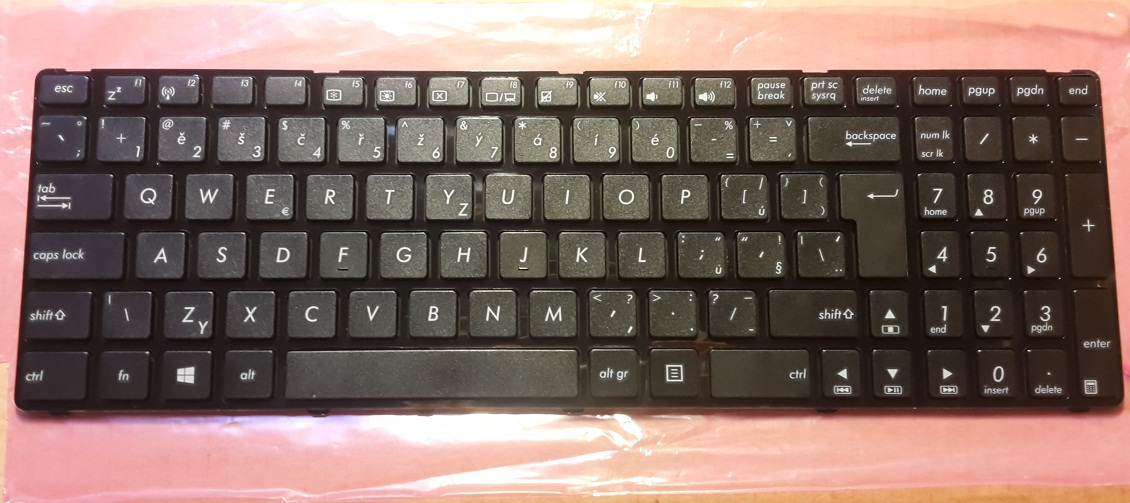 Klávesnice CZ Asus N53 N61V K53 N60 N61J U50V U50 UL50 G60