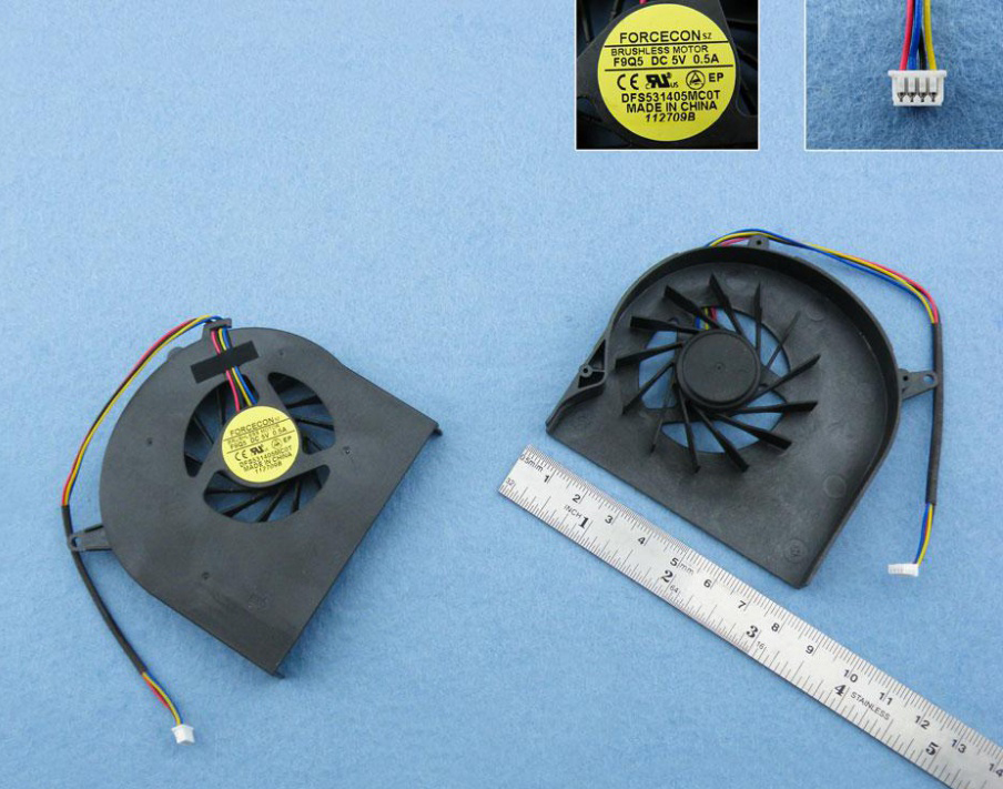 Ventilátor pro Asus M60 M60J M60P