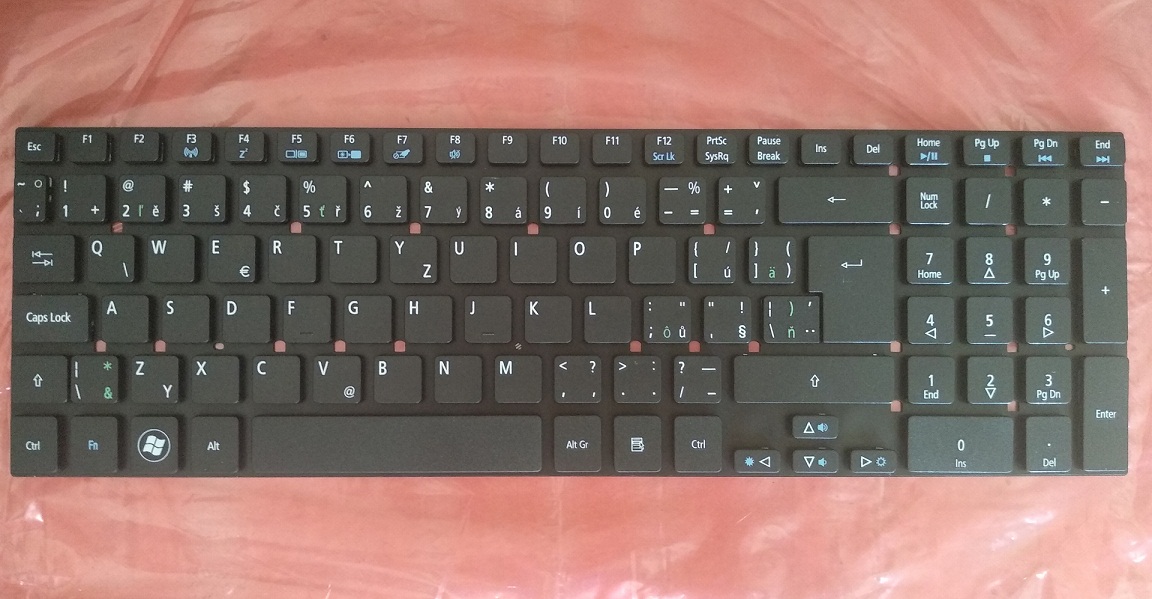 CZ/SK klávesnice pro Acer Aspire 5755 5830 V3-731