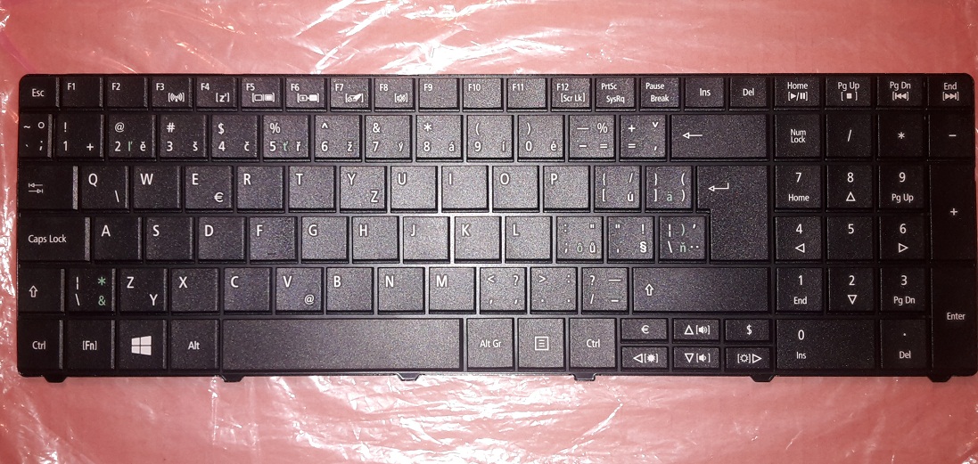CZ/SK klávesnice Acer Aspire E1-521 E1-531