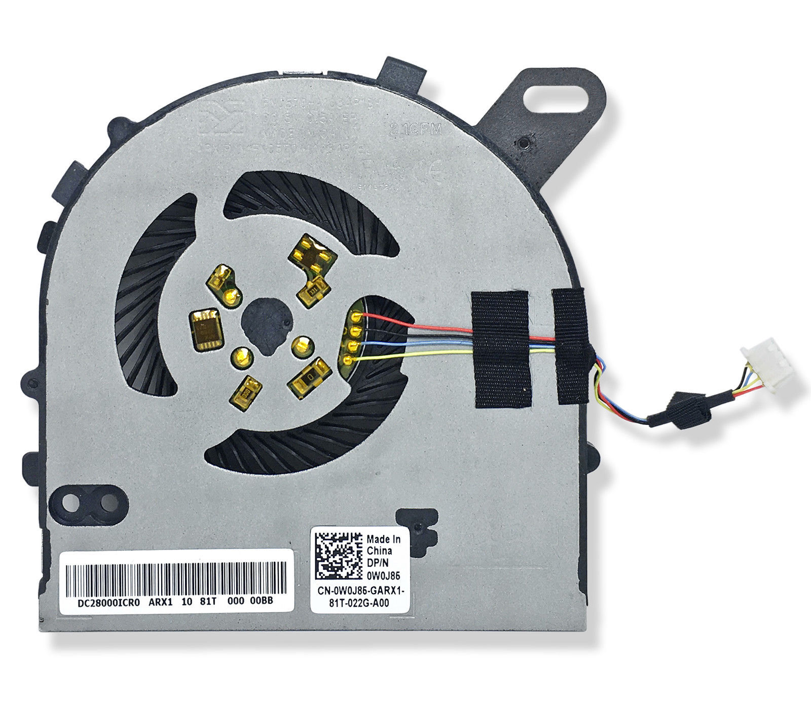 Ventilátor chlazení pro Dell Inspiron 15 7560 15-7560 Vostro 5468 5568