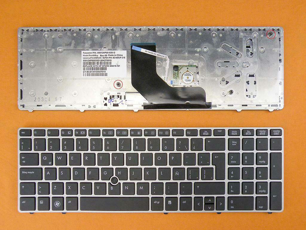 Klávesnice HP Probook 6560B Elitebook 8570P 8560P