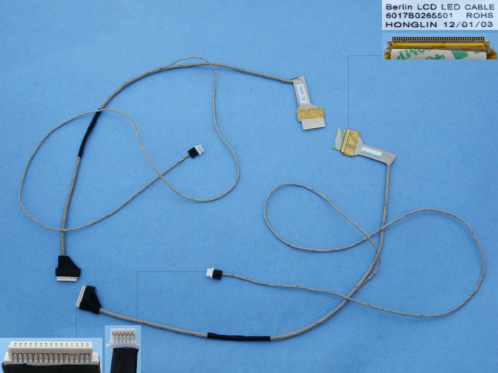 LCD flex kabel pro notebooky Toshiba Satellite C650 C650D C655 C655D