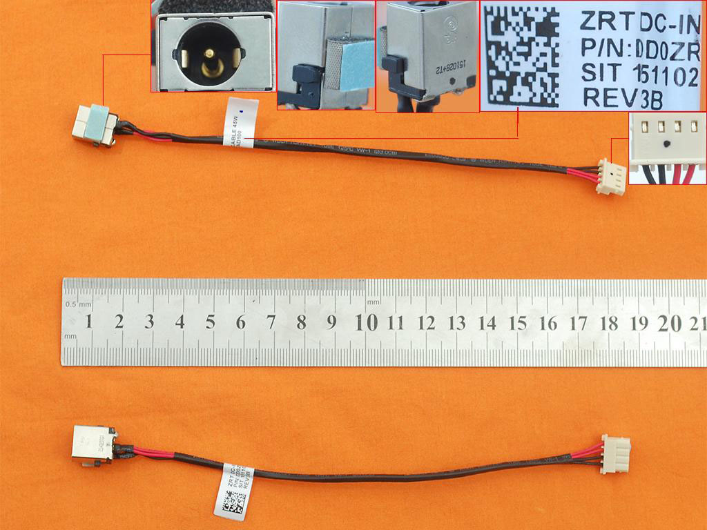 Napájecí konektor DC Acer Aspire E5-522 E5-532 E5-573 E5-574 V3-574 V3-575 Ex2511