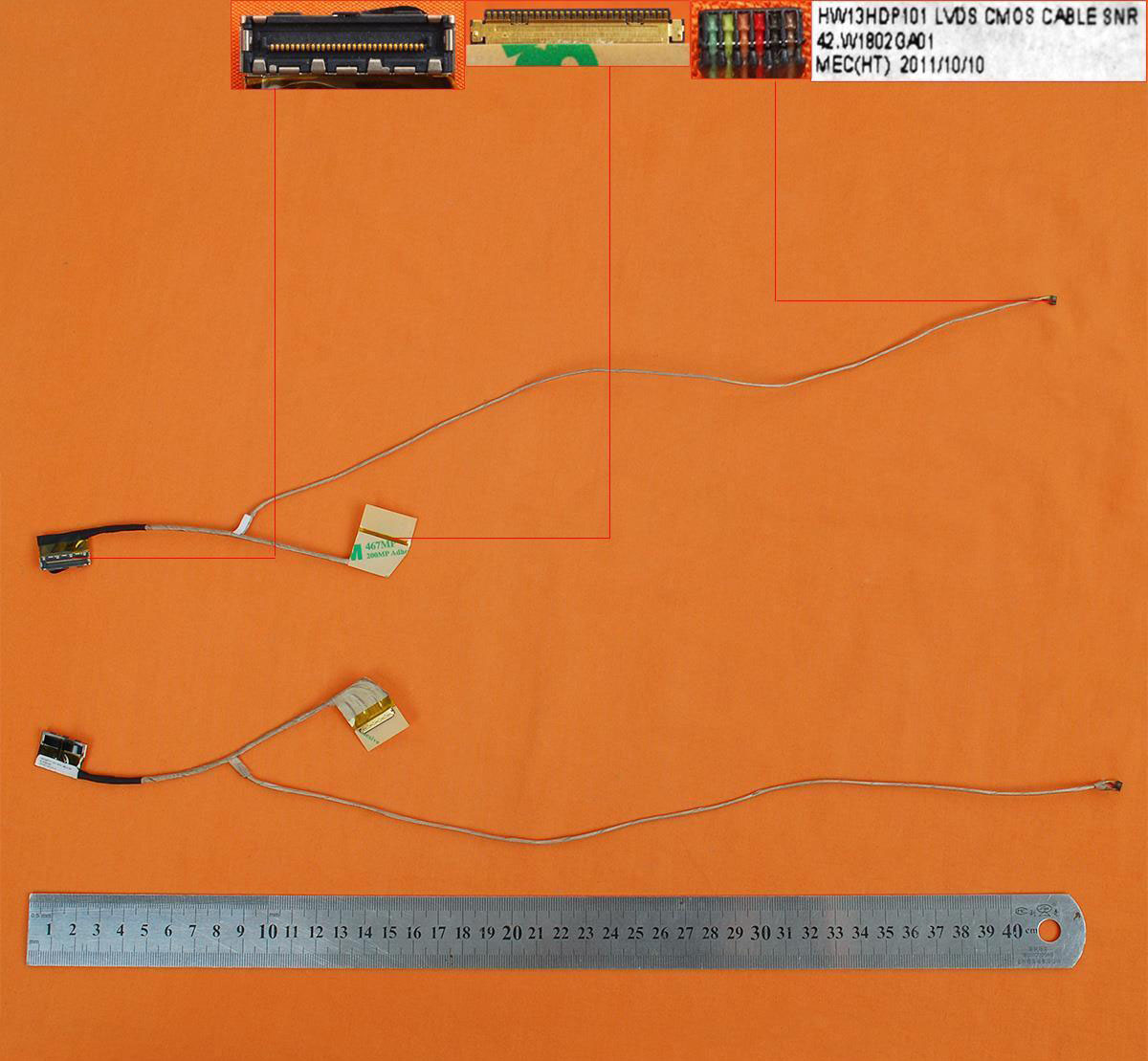 LCD flex kabel pro netbooky Asus UX31 UX31A UX31A2 UX31E