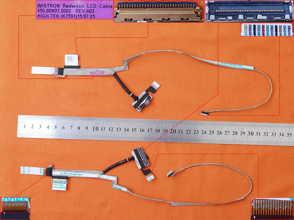 LCD flex kabel pro notebook Dell Inspiron 11 3000 3147 3148 3157 3158 3132
