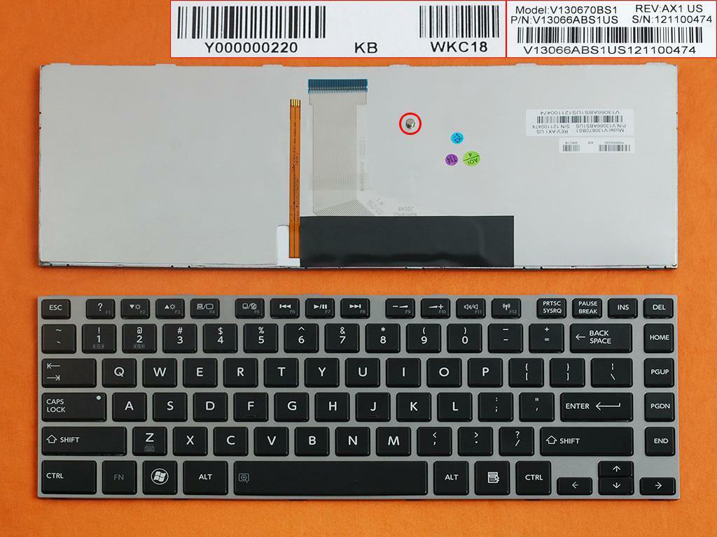 Klávesnice Toshiba Satellite L800 L830 L805 L805D L840 L845 L840D L845D, s podsvícením